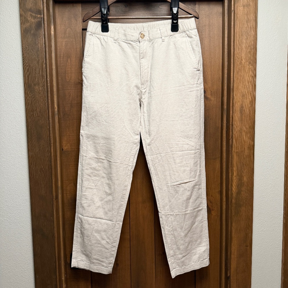 UNIQLO Linen Blend Easy Ankle Pants, Men's